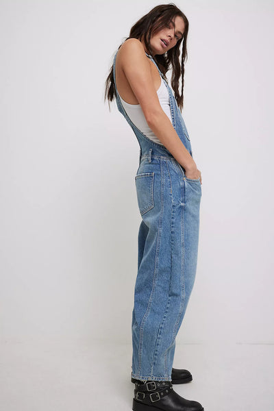 Casual Chic Denim Overall